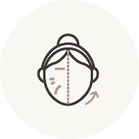 이마, 팔자주름, 눈가 등 깊은 주름이 스트레스이신 분