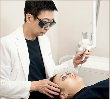 정확한 색소 타겟 레이저 시술