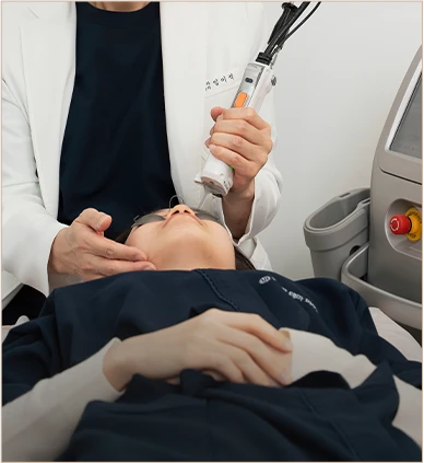 레이저 조사